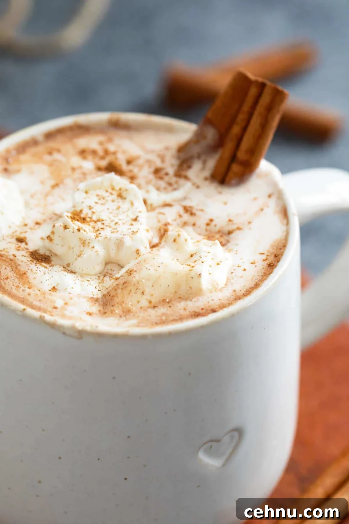How to Make Authentic Mexican Hot Chocolate 6 Mexican Hot Chocolate topped with whipped cream.