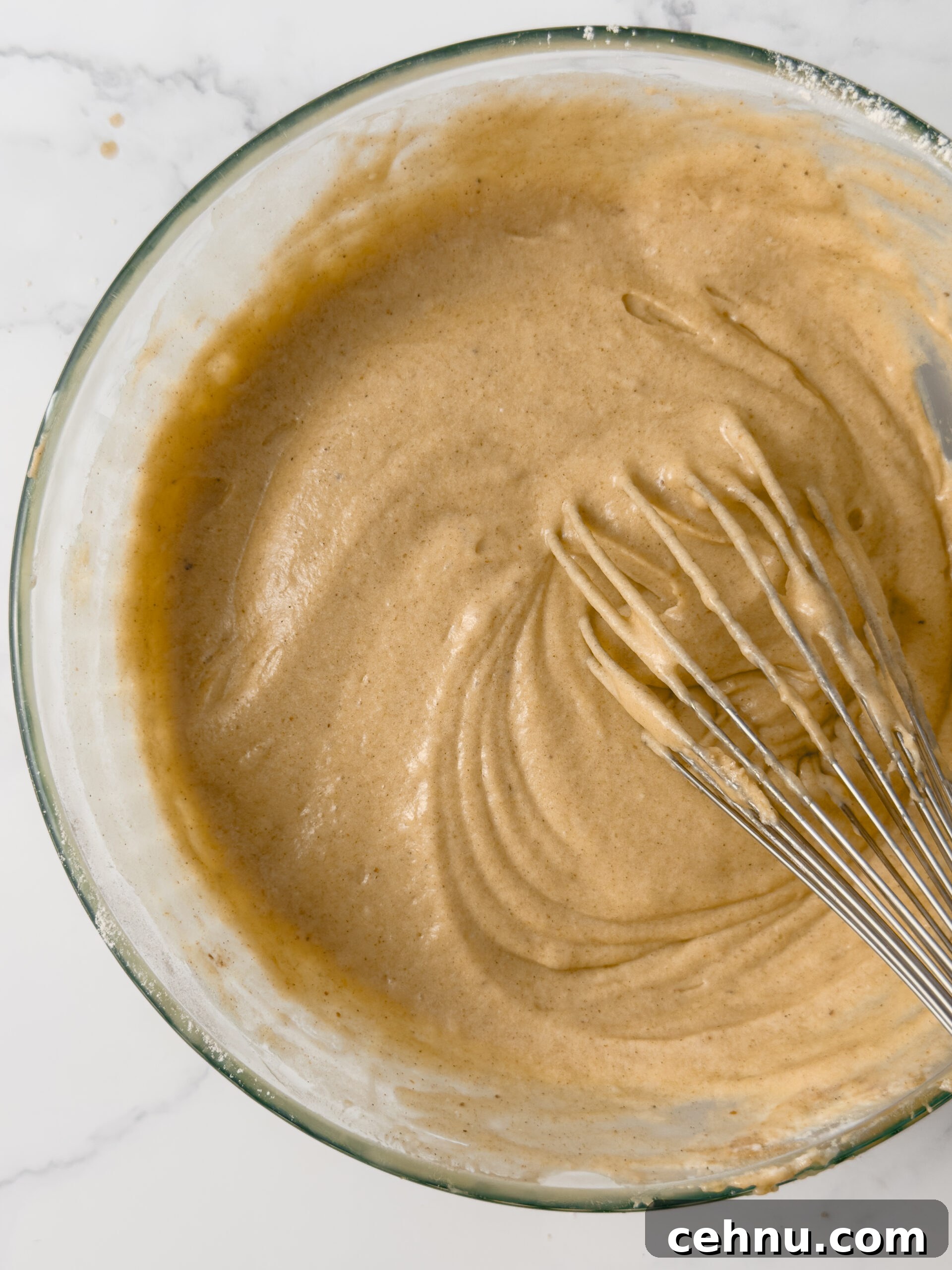 Batter for Apple Cider Cake