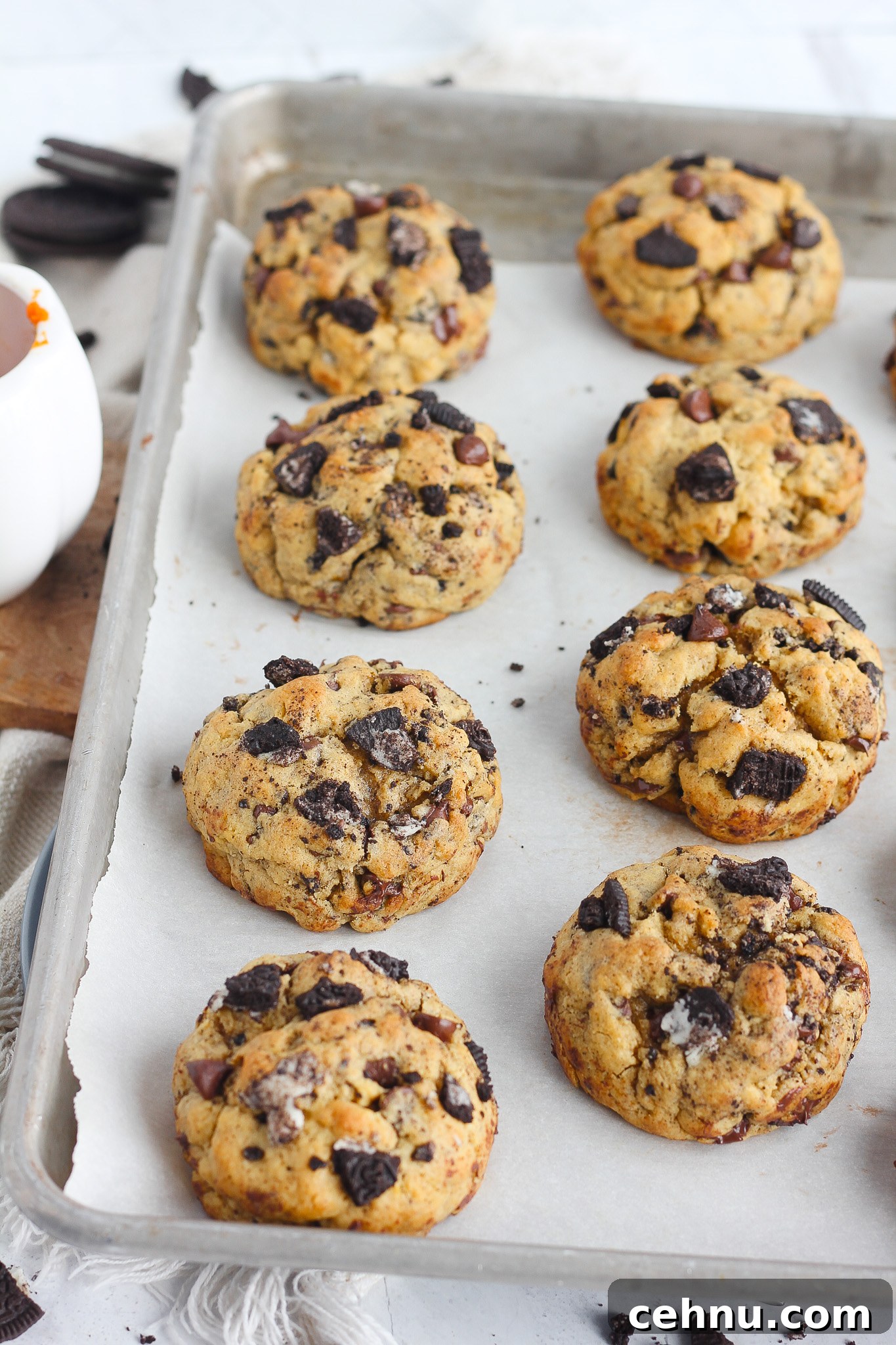 Pumpkin Oreo Cookies