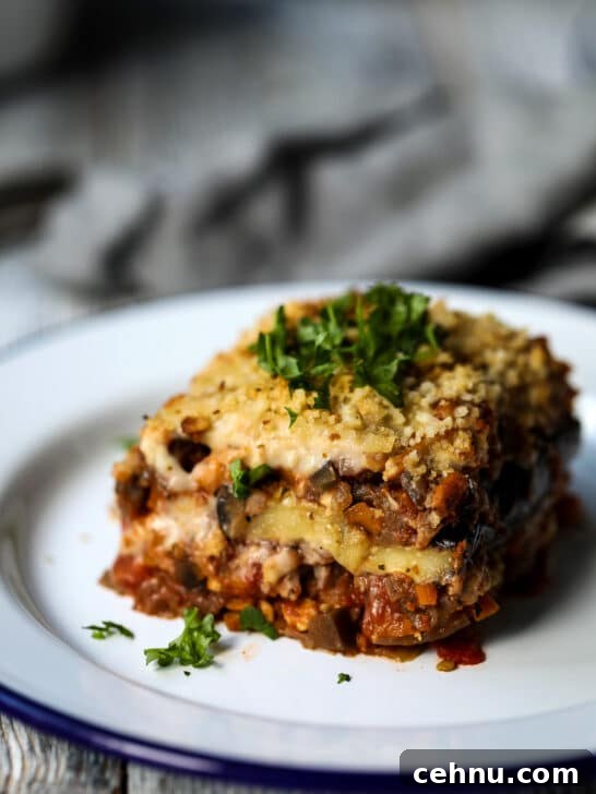 Gluten-free Vegan Eggplant Lasagna
