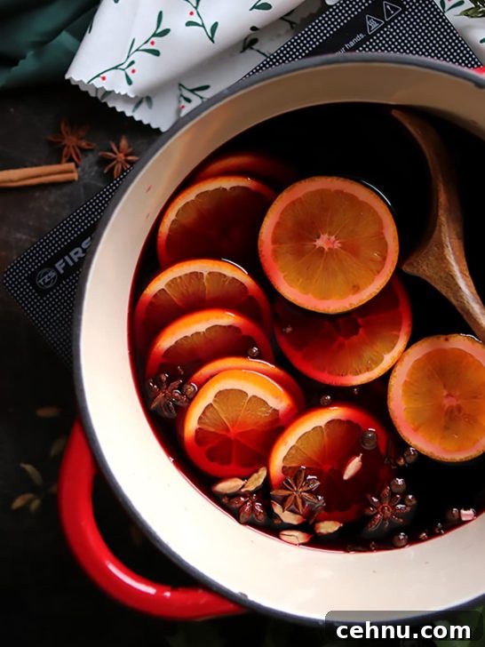 German Mulled Wine: Gluhwein