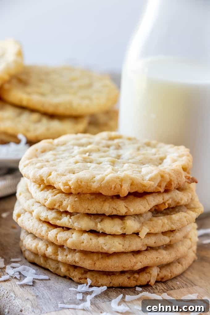 close up photo of 6 cookies staked on top of one another