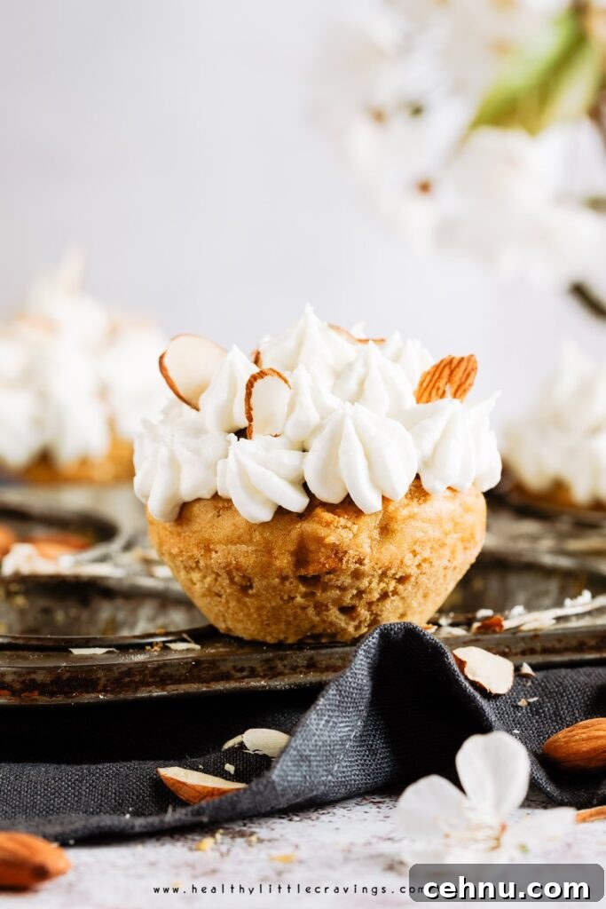 Carrot and almond muffins