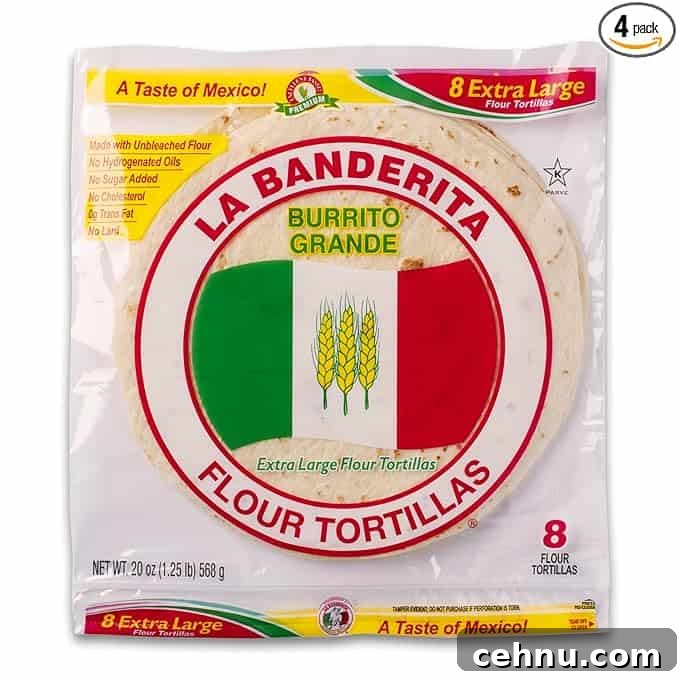 flour tortillas