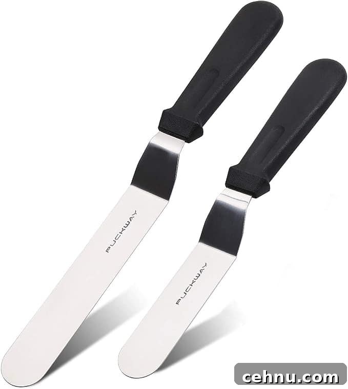offset spatula
