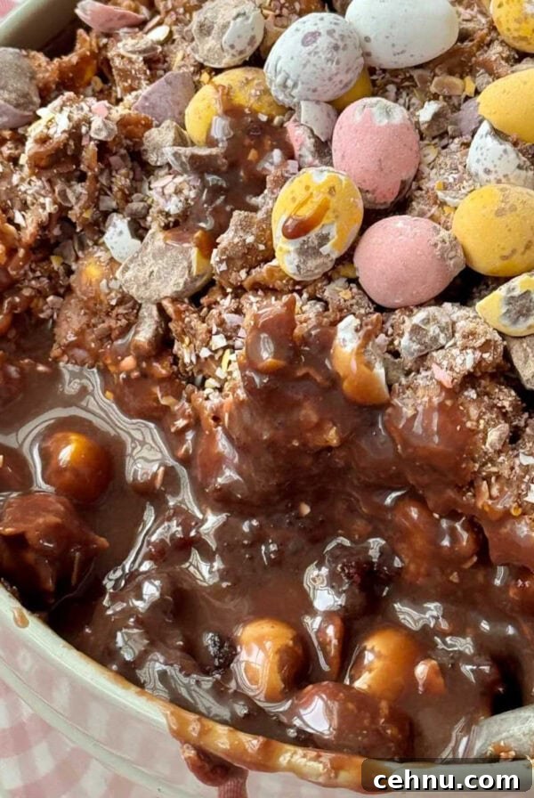 Cornflake Dream Cake with Mini Eggs